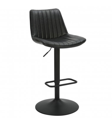  Worldwide -KOSI-AIR LIFT STOOL-BLACK - (203-190BLK)