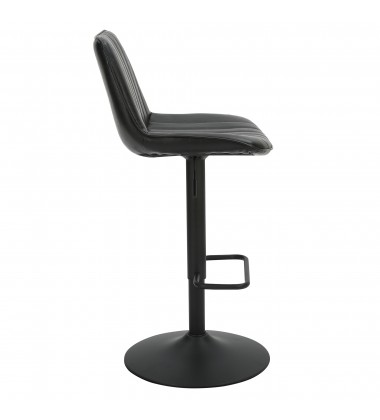  Worldwide -KOSI-AIR LIFT STOOL-BLACK - (203-190BLK)