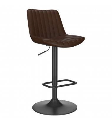  Worldwide -KOSI-AIR LIFT STOOL-BROWN - (203-190BN)