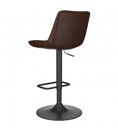  Worldwide -KOSI-AIR LIFT STOOL-BROWN - (203-190BN)