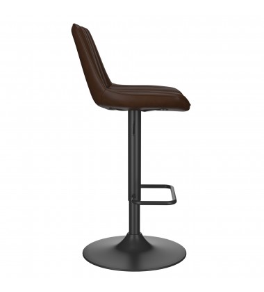  Worldwide -KOSI-AIR LIFT STOOL-BROWN - (203-190BN)