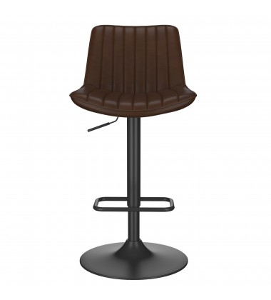  Worldwide -KOSI-AIR LIFT STOOL-BROWN - (203-190BN)