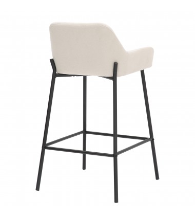  Worldwide -BAILY-26'' COUNTER STOOL-BEIGE FABRIC - (203-541BEG)