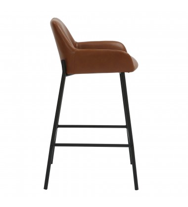  Worldwide -BAILY-26'' COUNTER STOOL-SADDLE PU - (203-541PUSD)