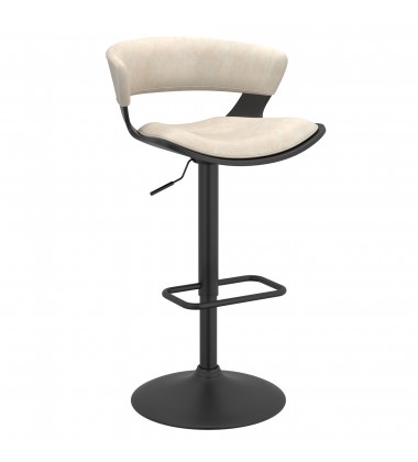  Worldwide -ROVER-AIR LIFT STOOL-IVORY - (203-554IV)