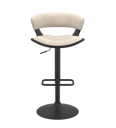  Worldwide -ROVER-AIR LIFT STOOL-IVORY - (203-554IV)