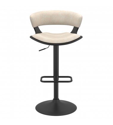  Worldwide -ROVER-AIR LIFT STOOL-IVORY - (203-554IV)