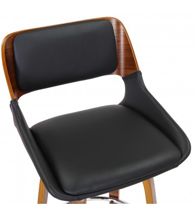  Worldwide -HUDSON-26' COUNTER STOOL PU-BLACK - (203-582PUBK)