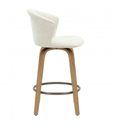  Worldwide -TULA-26'' COUNTER STOOL-BEIGE - (203-583BEG)