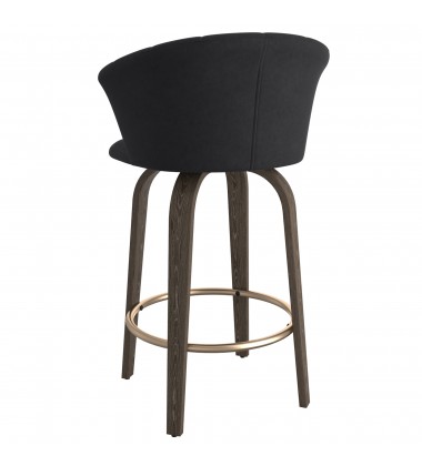  Worldwide -TULA-26'' COUNTER STOOL-BLACK - (203-583BK)