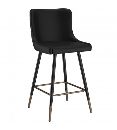  Worldwide -XANDER-26'' COUNTER STOOL-BLACK - (203-620BK)