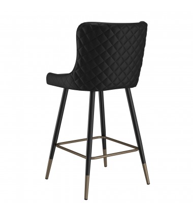  Worldwide -XANDER-26'' COUNTER STOOL-BLACK - (203-620BK)