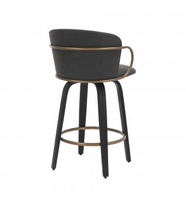  Worldwide -LAWSON-26'' COUNTER STOOL-CHARCOAL - (203-634CH)