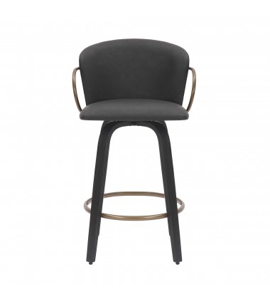  Worldwide -LAWSON-26'' COUNTER STOOL-CHARCOAL - (203-634CH)