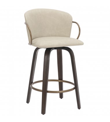  Worldwide -LAWSON-26'' COUNTER STOOL-IVORY - (203-634IV)