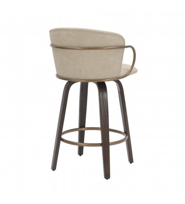  Worldwide -LAWSON-26'' COUNTER STOOL-IVORY - (203-634IV)