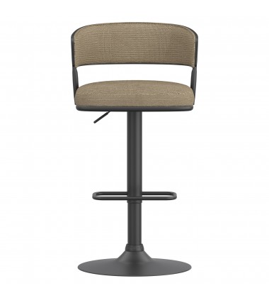  Worldwide-ADJUSTABLE AIR-LIFT STOOL, SET OF 2-(203-904DKB)