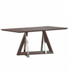  Worldwide -DRAKE_CORA BEIGE-7PC DINING SET - (207-219_182BG)