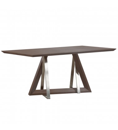  Worldwide -DRAKE_CORA BEIGE-7PC DINING SET - (207-219_182BG)