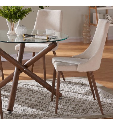 Worldwide -ROCCA_CORA BG-5PC DINING SET - (207-264_182BG)  Worldwide -ROCCA_CORA BG-5PC DINING SET - (207-264_182BG)