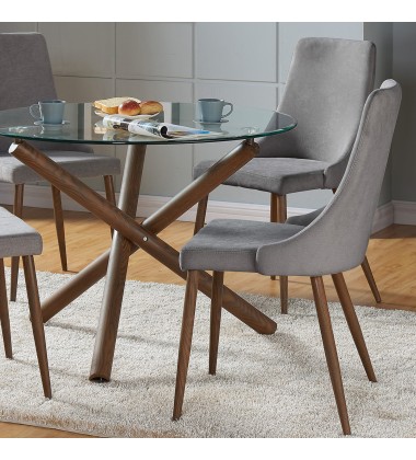 Worldwide -ROCCA_CORA GY-5PC DINING SET - (207-264_182GY)  Worldwide -ROCCA_CORA GY-5PC DINING SET - (207-264_182GY)