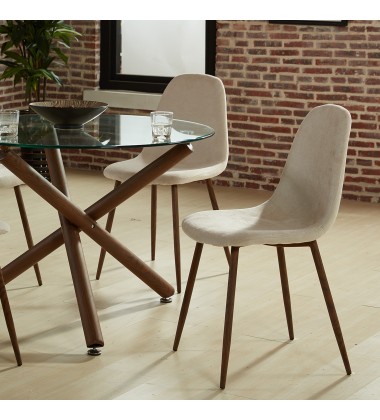 Worldwide -ROCCA_LYNA BG-5PC DINING SET - (207-264_250BG)  Worldwide -ROCCA_LYNA BG-5PC DINING SET - (207-264_250BG)