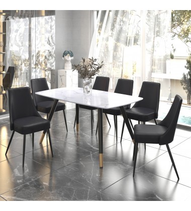  Worldwide -EMERY REC_KODA PUBK-7PC DINING SET - (207-294REC_158PUBK)