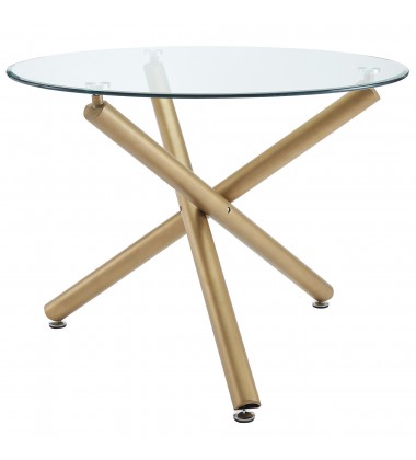  Worldwide -CARMILLA_BRIXX BLK-5PC DINING SET - (207-353_083BLK)