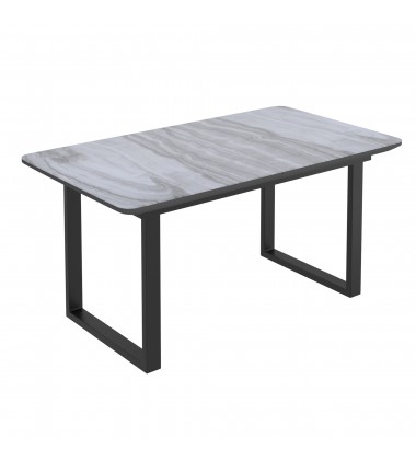  Worldwide -GAVIN_VENICE BEG-7PC DINING SET - (207-360BK_536BG)