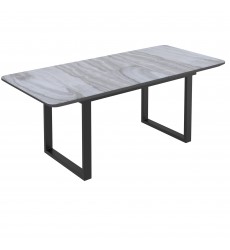  Worldwide -GAVIN_DEVO BK-7PC DINING SET - (207-360_087BK)