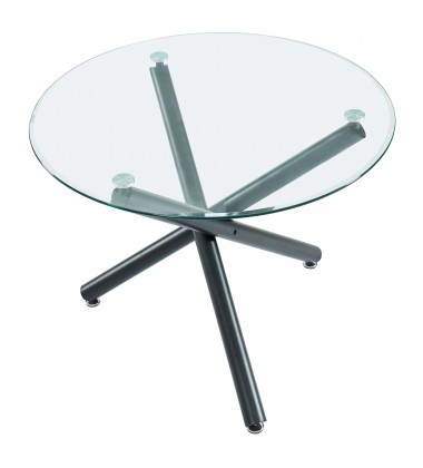  Worldwide -SUZETTE_SILVANO GY-5C DINING SET - (207-476_429GY)