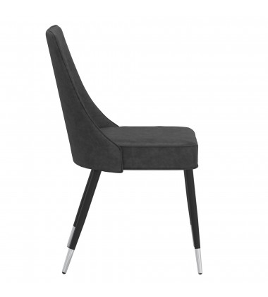  Worldwide -SUZETTE_SILVANO GY-5C DINING SET - (207-476_429GY)