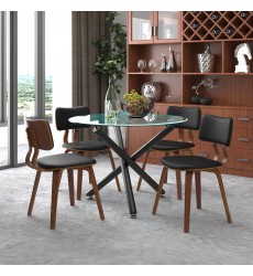 Worldwide -SUZETTE_ZUNI PUBK-5PC DINING SET - (207-476_581PUBK)