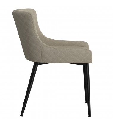 Worldwide -STARK BK_BIANCA BG_BK-7PC DINING SET - (207-535BK_086BG)  Worldwide -STARK BK_BIANCA BG_BK-7PC DINING SET - (207-535BK_086BG)