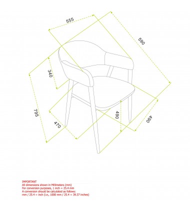 Worldwide -STARK BK_ARCHER CH-7PC DINING SET - (207-535BK_089CH)  Worldwide -STARK BK_ARCHER CH-7PC DINING SET - (207-535BK_089CH)