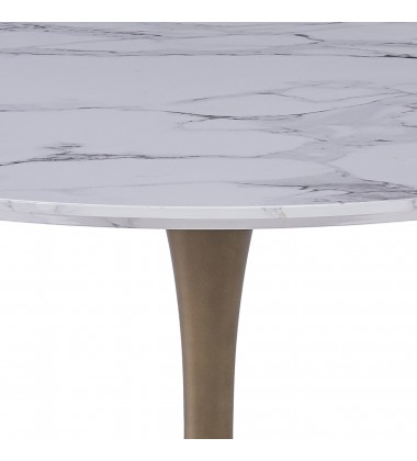  Worldwide -ZILO LARGE GD_CLEO BK-7PC DINING SET - (207-671GD_L_636BK)