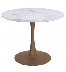  Worldwide -ZILO SM GD_ANTOINE LG-5PC DINING SET - (207-671GD_S_573LG)