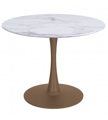  Worldwide -ZILO SM GD_ANTOINE LG-5PC DINING SET - (207-671GD_S_573LG)