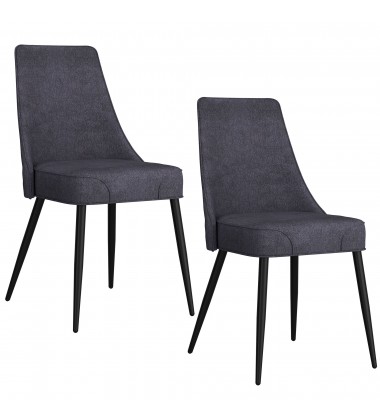  Worldwide -ZILO SM BK_KODA CH-5PC DINING SET - (207-671SMBK_158CH)