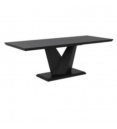 Worldwide -ECLIPSE BLK_ANTOINE BK-7PC DINING SET - (207-860BLK_573BK)