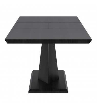  Worldwide -ECLIPSE BLK_XANDER LG-7PC DINING SET - (207-860BLK_620LG)