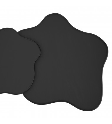  Worldwide -MAYAL-COFFEE TABLE LARGE-BLACK - (301-149LG_BLK)