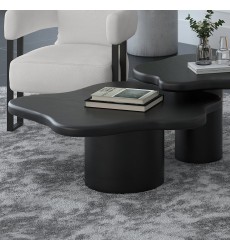  Worldwide -MAYAL-COFFEE TABLE SMALL-BLACK - (301-149SM_BLK)