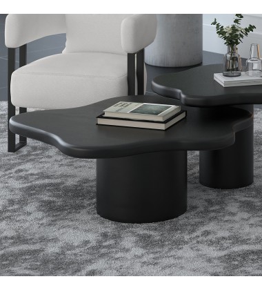  Worldwide -MAYAL-COFFEE TABLE SMALL-BLACK - (301-149SM_BLK)