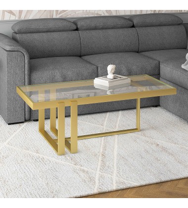  Worldwide -PAXTON-COFFEE TABLE-GOLD - (301-167GL)