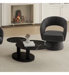  Worldwide-COFFEE TABLE-(301-198BK)