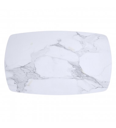  Worldwide -EMERY-RECT. COFFEE TABLE-WHITE - (301-294REC-WT)