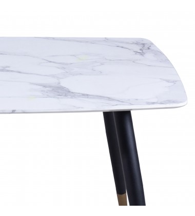  Worldwide -EMERY-RECT. COFFEE TABLE-WHITE - (301-294REC-WT)