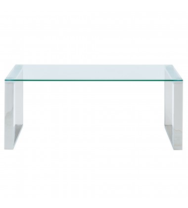  Worldwide -ZEVON-COFFEE TABLE-SILVER - (301-408CH)