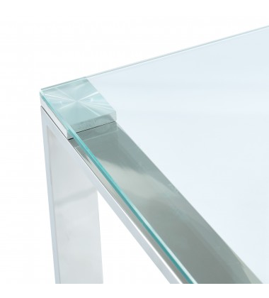  Worldwide -ZEVON-COFFEE TABLE-SILVER - (301-408CH)